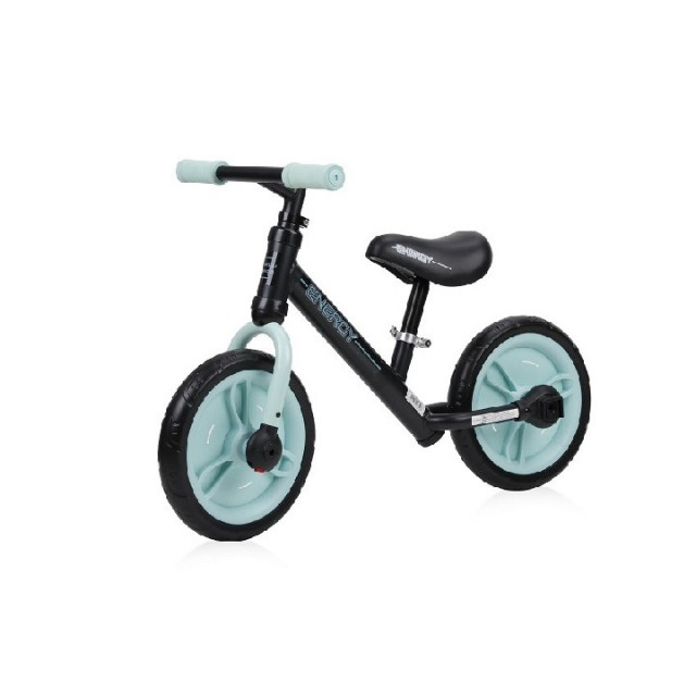 LORELLI BICYCLE WITHOUT PEDAL ENERGY 2U1 - BLACK & GREEN